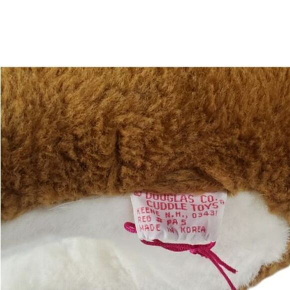 Vintage Douglas Beagle Plush Brown Black Standing Posable Legs Realistic Korea - Picture 8 of 11